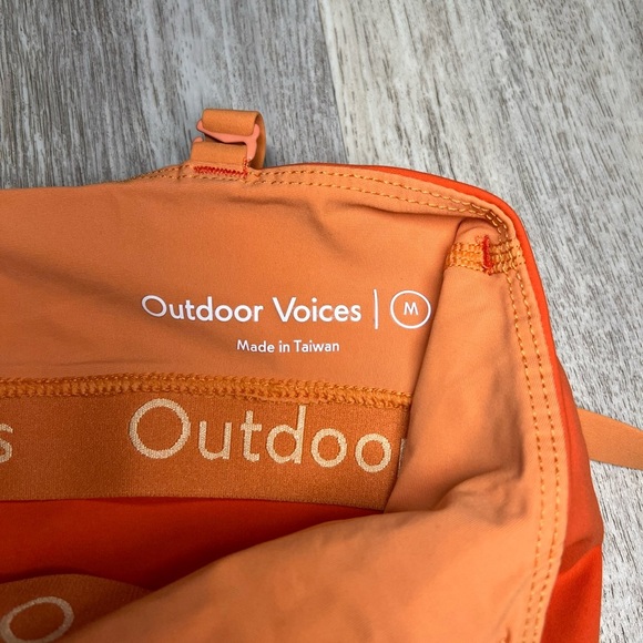 Outdoor Voices Colorblock Jumpsuit in Orange and Pink Size‎ Medium - Picture 6 of 7